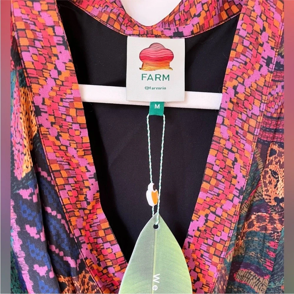 Farm Rio Wrap Dress - Picture 5 of 6